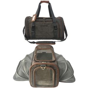 SOLD - Pet Carrier - Soft Sided Double Expandable Airline TSA Approved